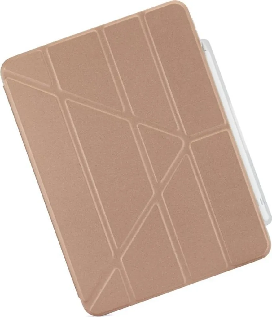 Protection iPad 10.9 Or Rose Pipetto Origami No3 Idéale pour le Travail