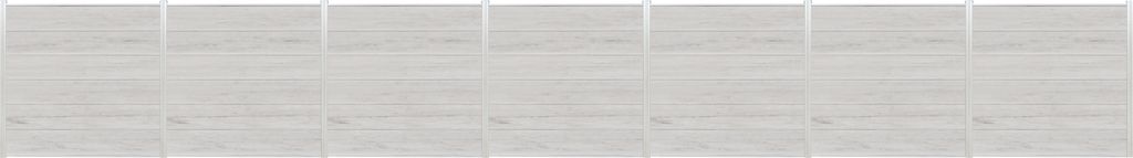 Sichtschutzzaun / Steckzaun / WPC-Lamellen / Elze-Serie 5 BEIGE