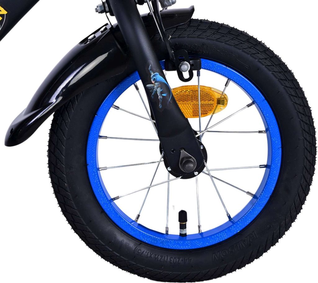 VOLARE Kinderfahrrad Batman 12 Zoll, ohne Rcktrittbremse