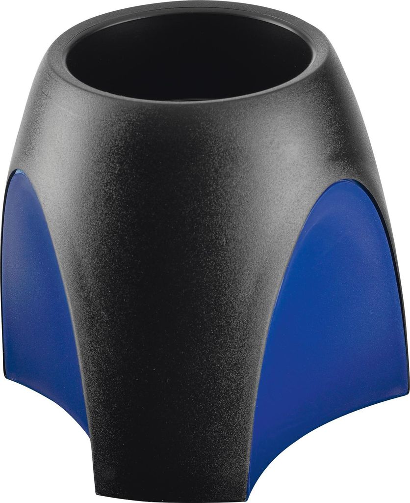 HAN Stifteköcher DELTA Kunststoff schwarz / blau Produktbild 