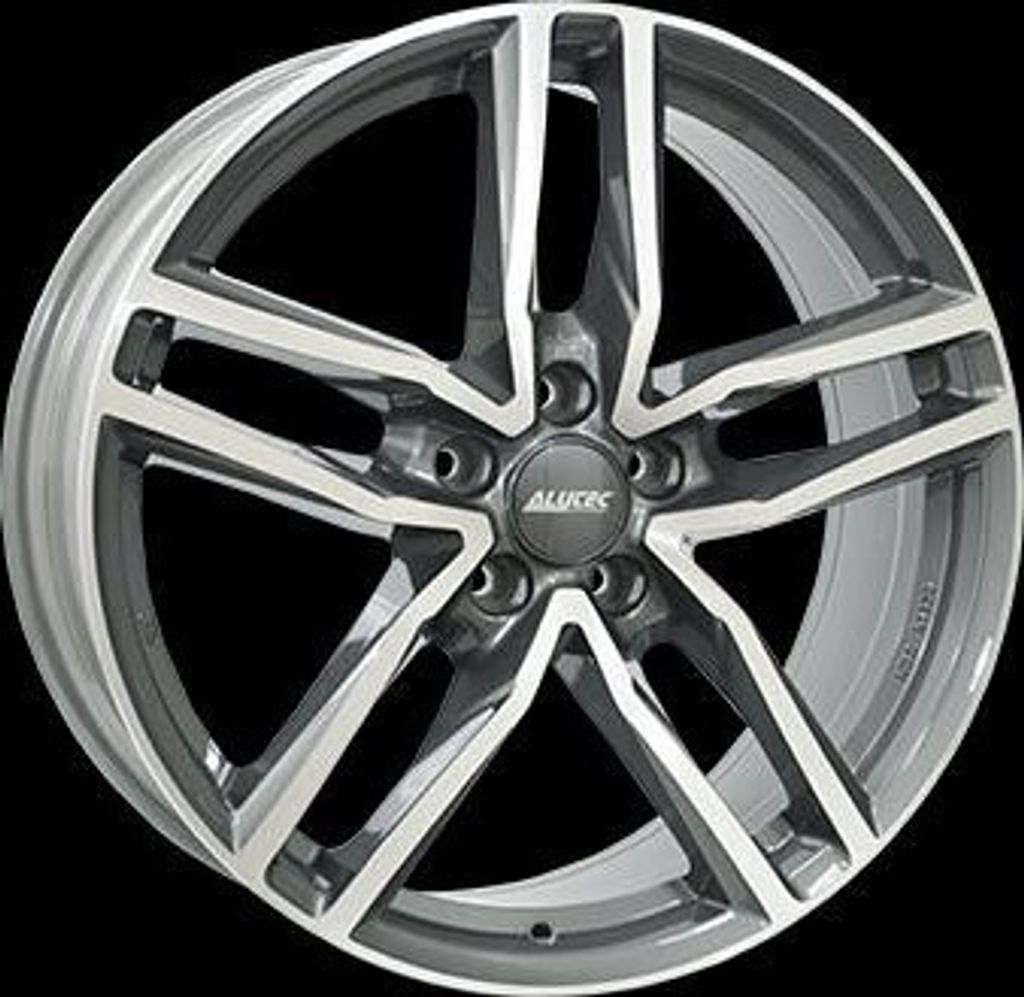 18 Zoll Alufelge ALUTEC Ikenu 18"x8" 5x114.3 PCD ET38 70.10mm Felge Graphit Frontpoliert