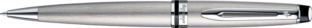 Stylo à bille de luxe Waterman Expert finition métallique et argent
