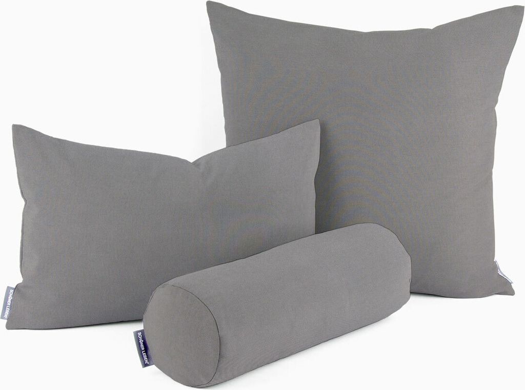 SCHÖNER LEBEN. Kissenhülle Outdoor uni grau div. Größen Größe 30x50cm (HxB) 30x50cm (HxB) Größe