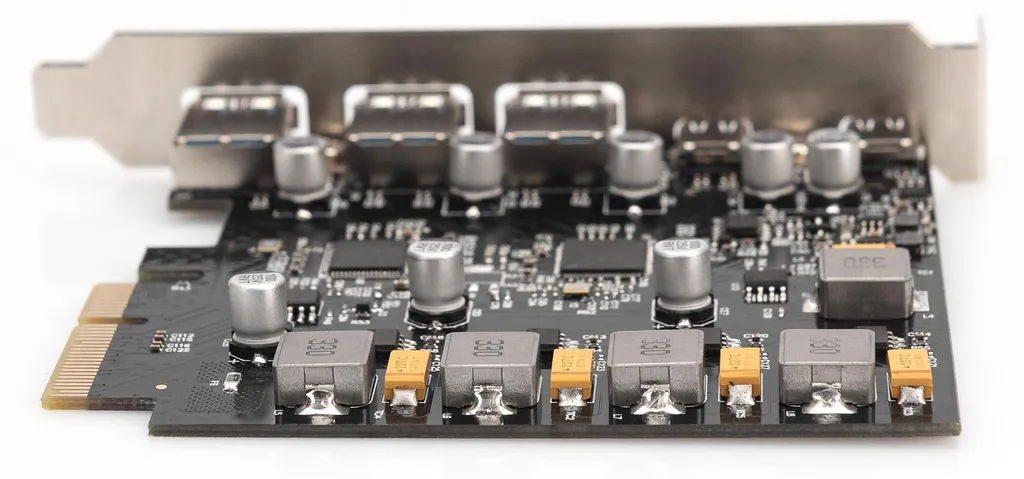 Carte d'extension USB 3.1 Gen2 10Gbps avec 5 ports mixtes Type-C et A - 4