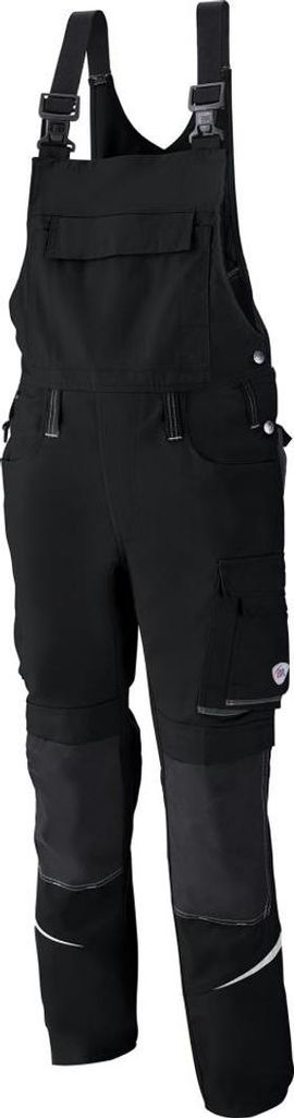 BP Herren Latzhose 1804 720 Gr. 52 schwarz