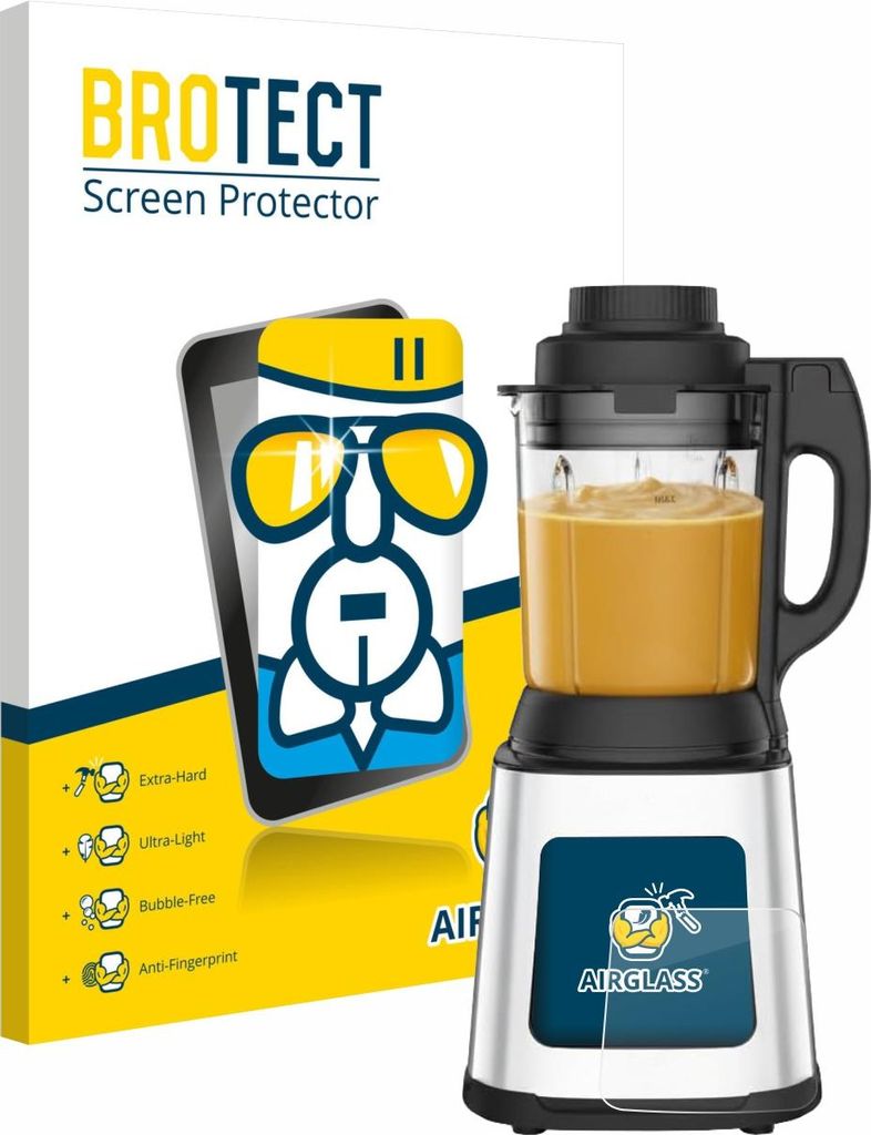 BROTECT Schutzglas für Moulinex LM83SD10 Schutzfolie Panzer Folie Glas Display Schutz klar