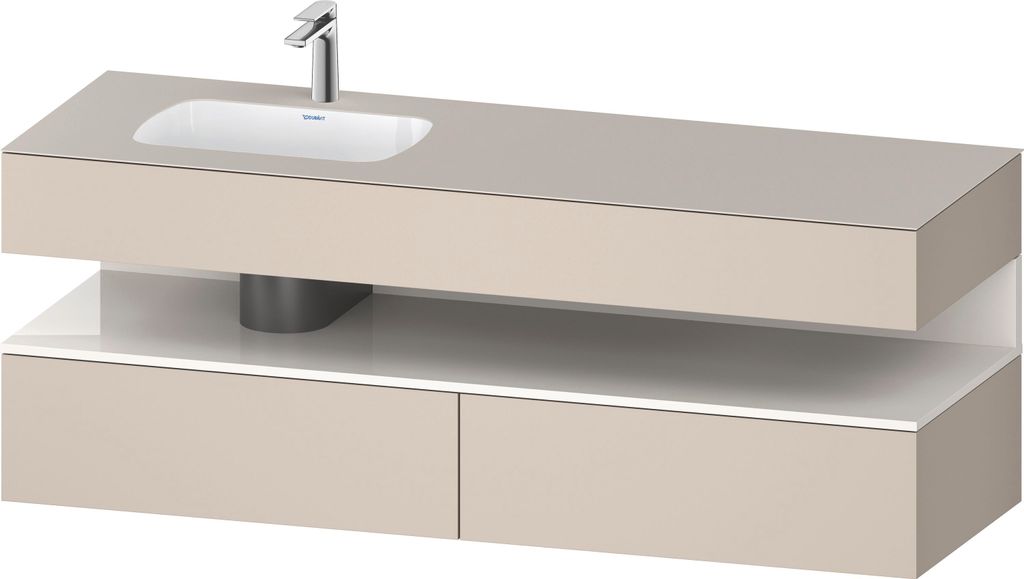 DURAVIT QA4795022830000 QTG EWT KWTU 1600 Wß Hgl. Be
