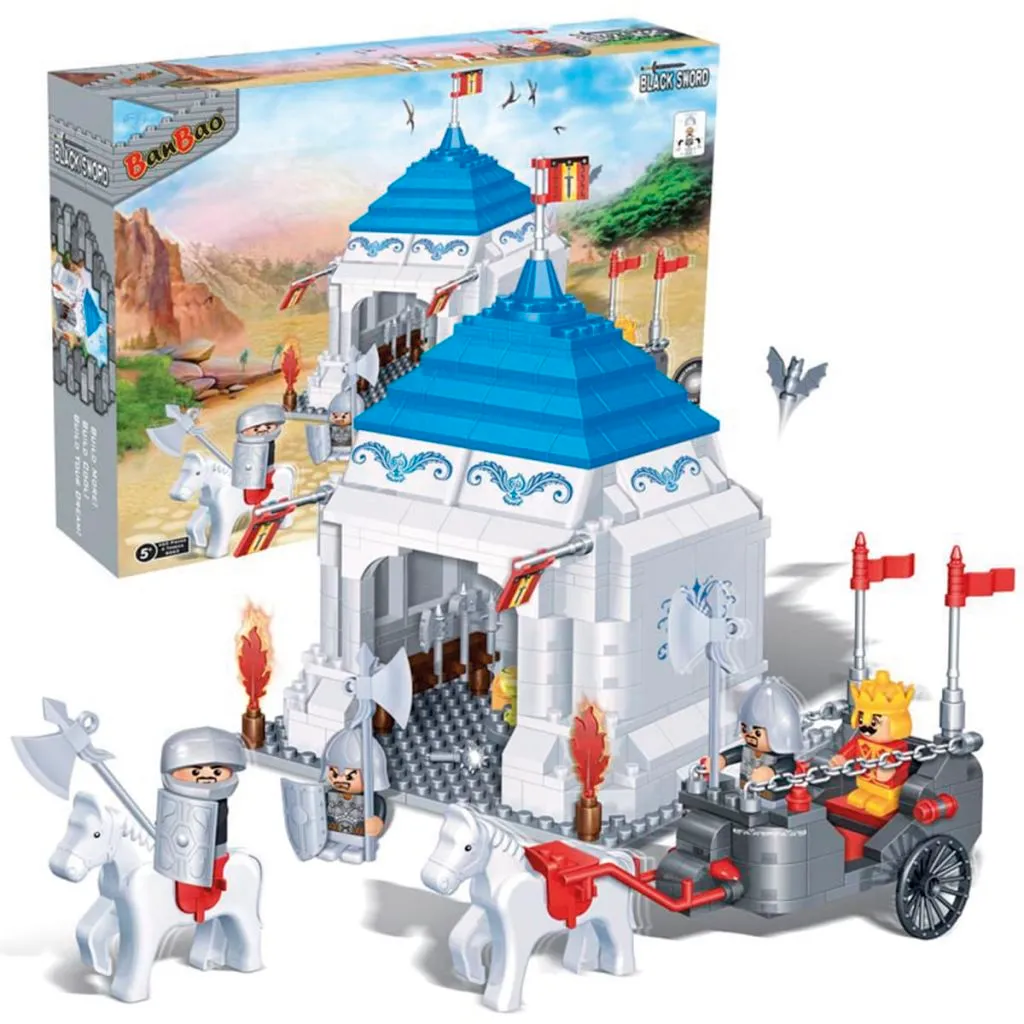 Jouet BanBao 8263 à Blocs de Construction Robustes et Compatibles
