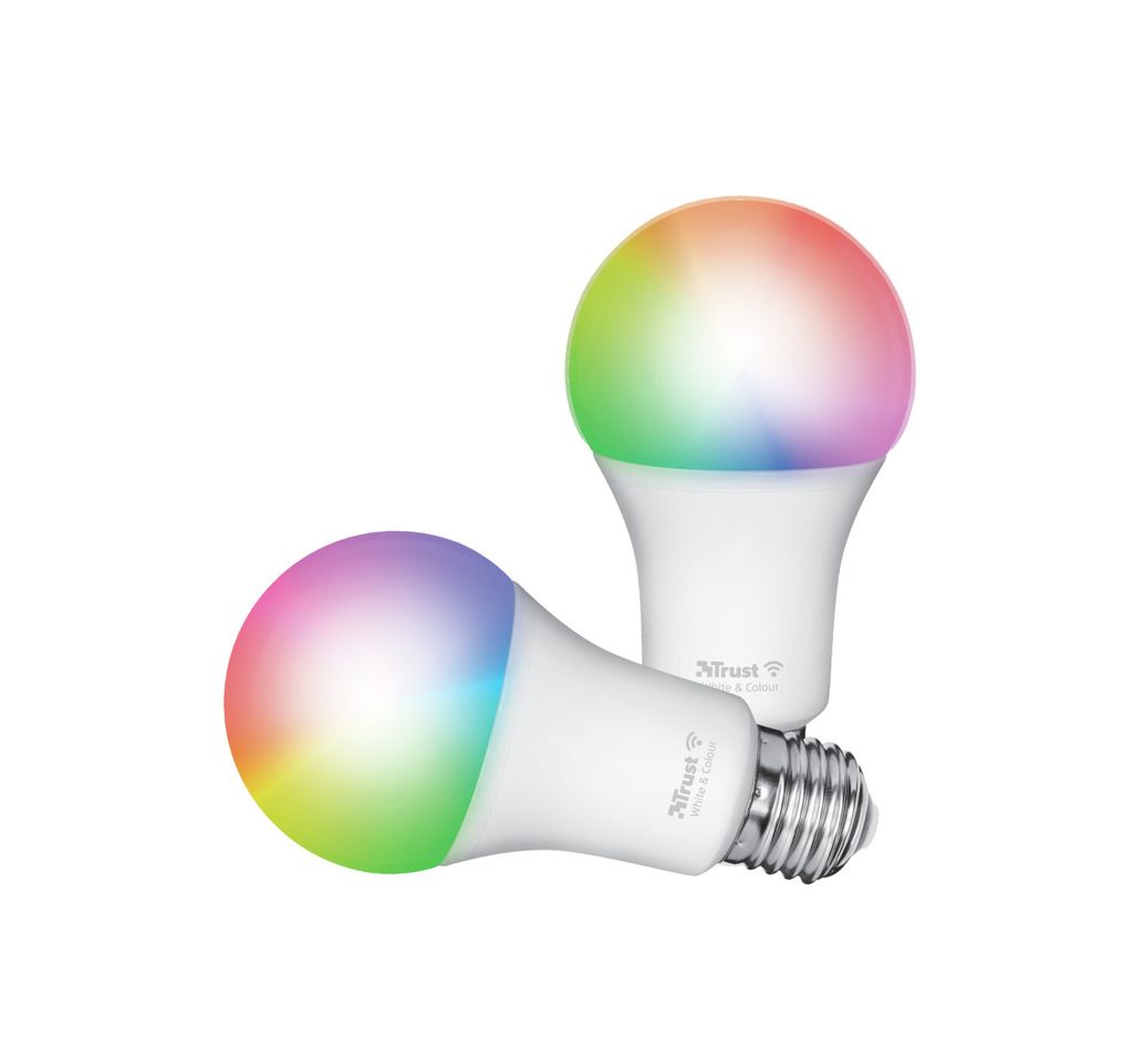 TRUST Smart WiFi RGB LED-Lampe E27 Duo-Pack