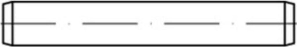 Reyher Zylinderstifte ISO 8734 Stahl 4 m6 x 36 -A (500 Stück)