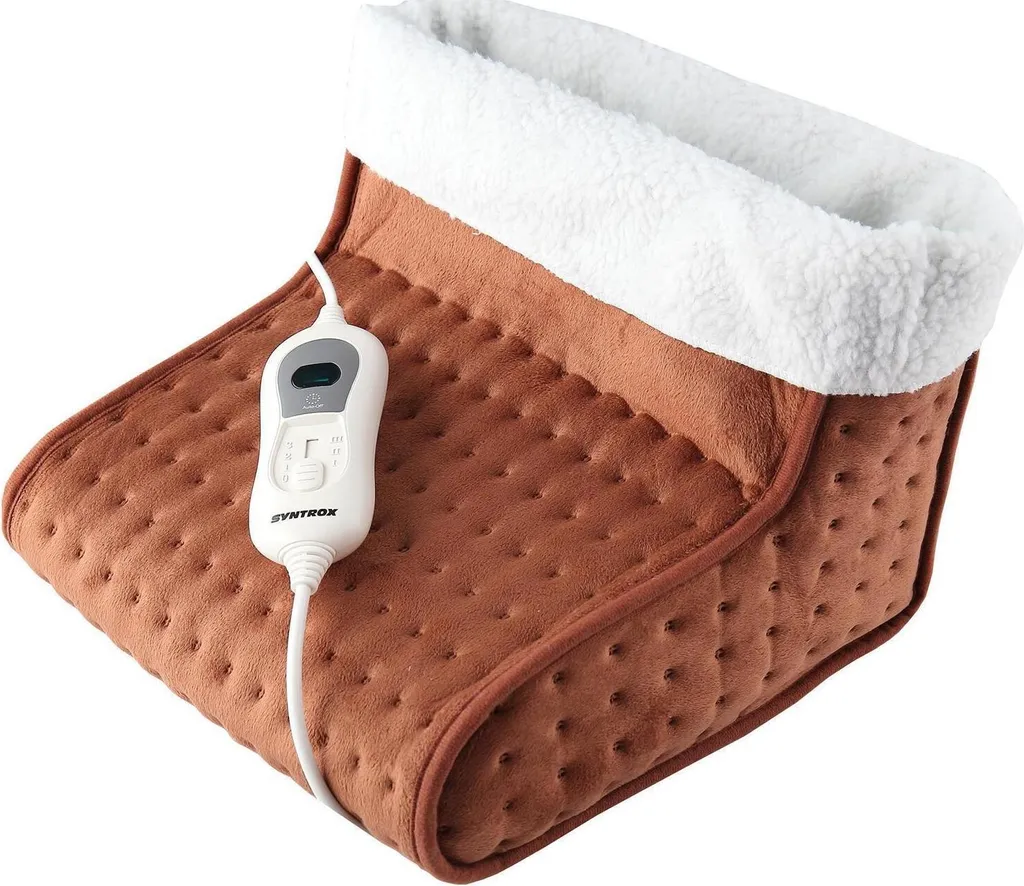 Chauffe-pieds électrique respirant Syntrox FW-100W avec arrêt auto 90min