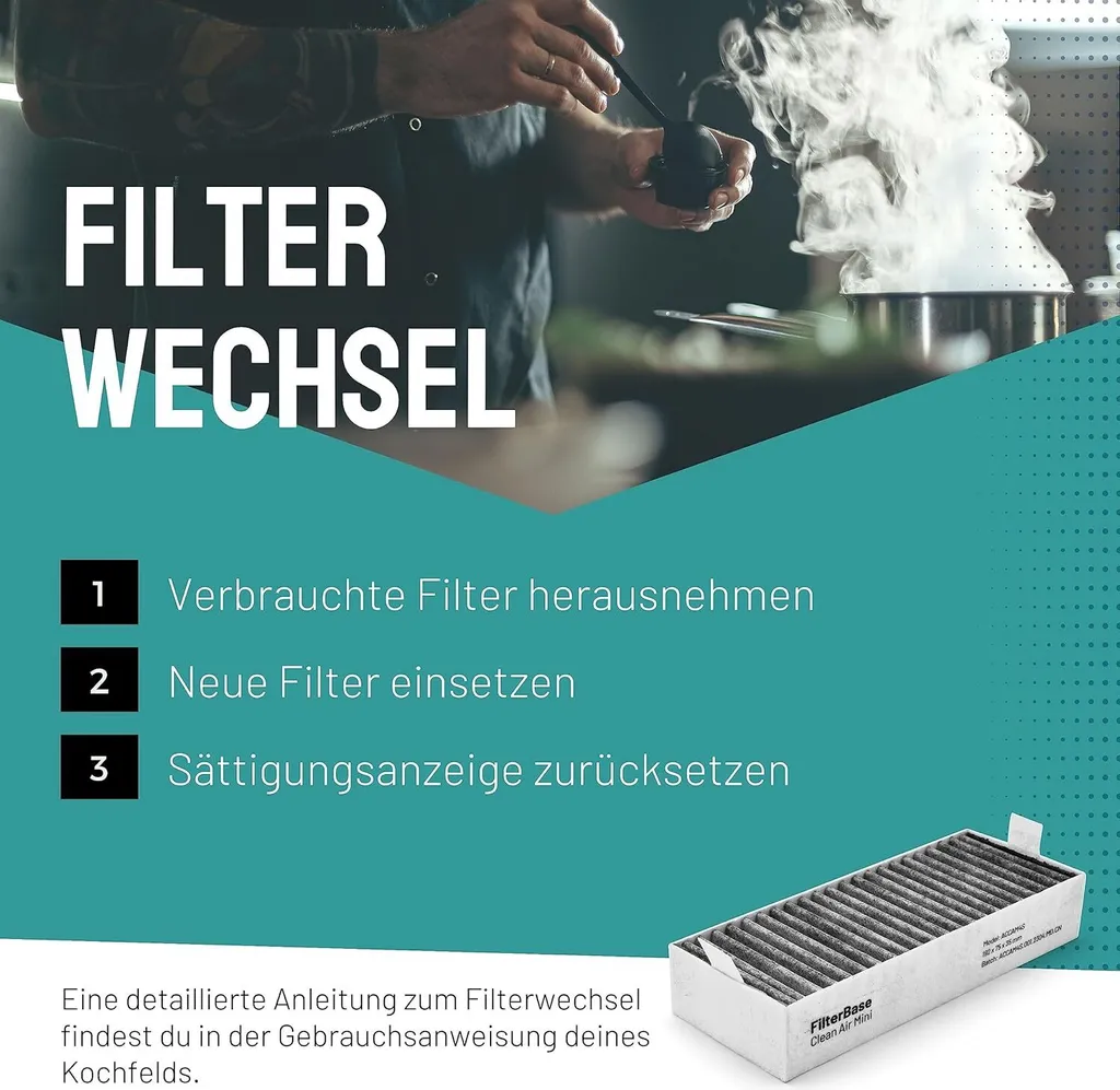 Filtre à Charbon Actif Haute Performance FilterBase® Pack de 4 Unités
