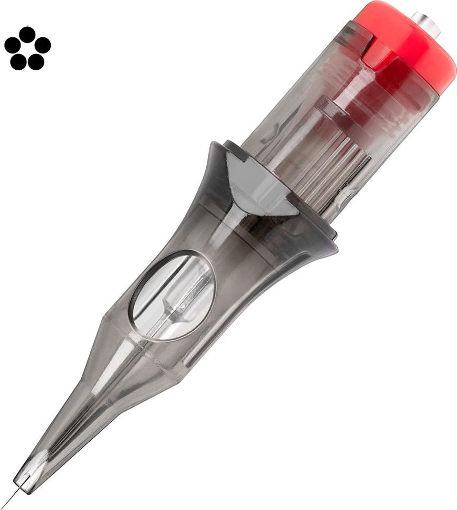 El Cartel Tattoo-Kartusche V2 0,18 5RL Super lange Verlängerung 10 Stk.