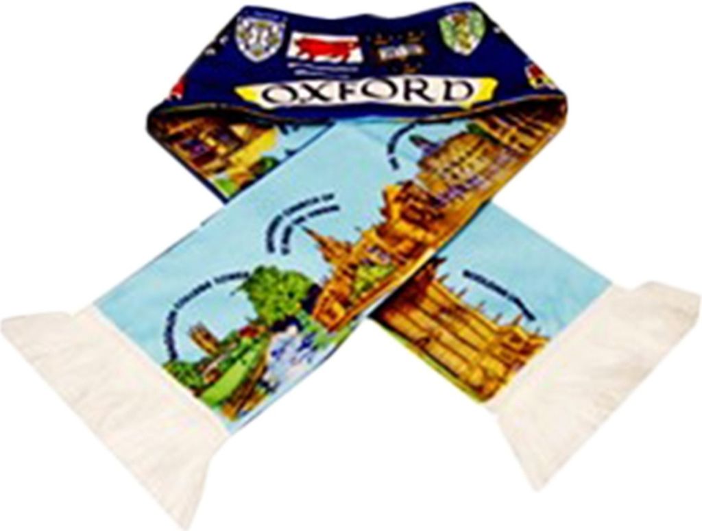 University Of Oxford - Strickschal SG19273 (Einheitsgröße) (Bunt)