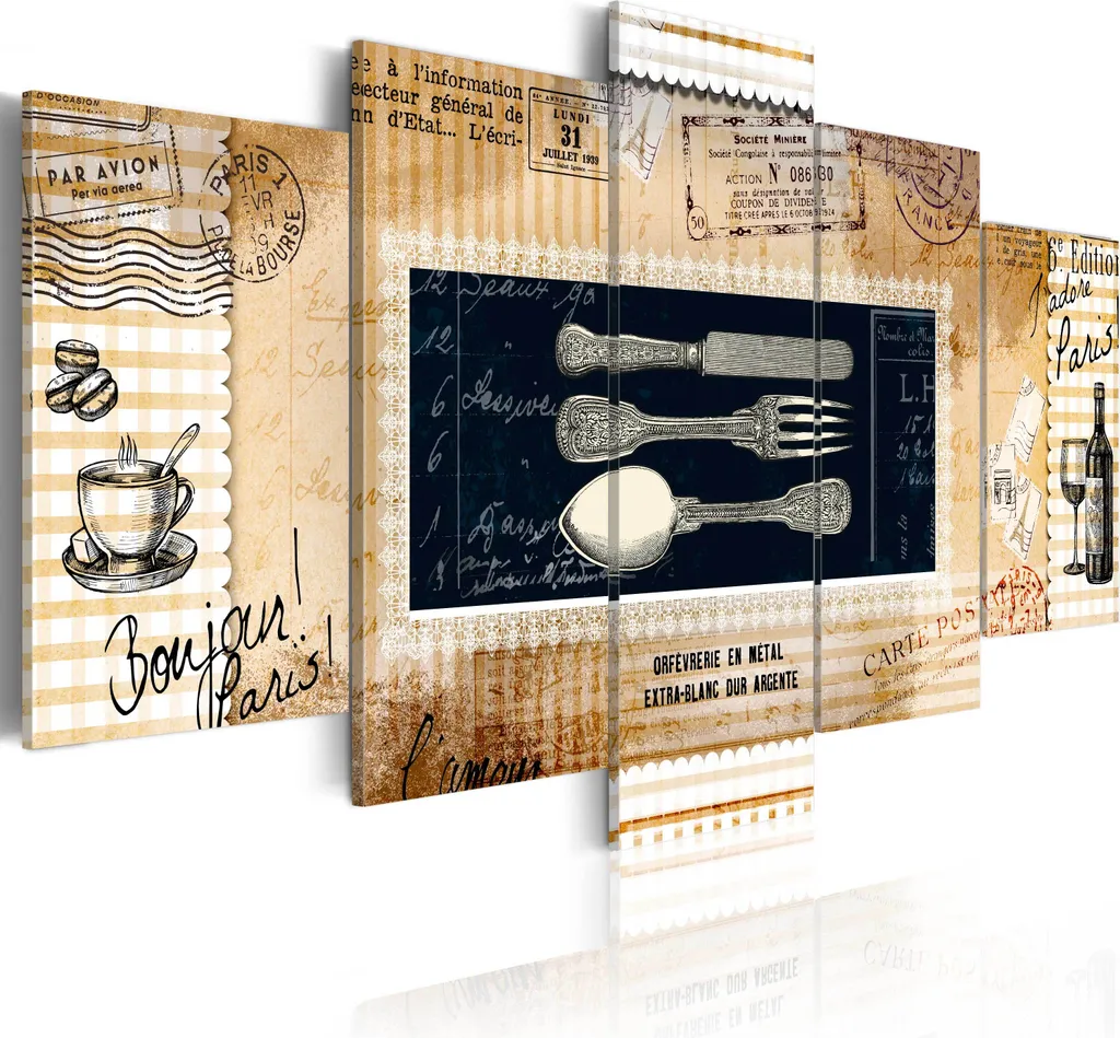 Specifiche Murale 020115-87 | Stampa Artistica TNT 100x50 5 Pezzi