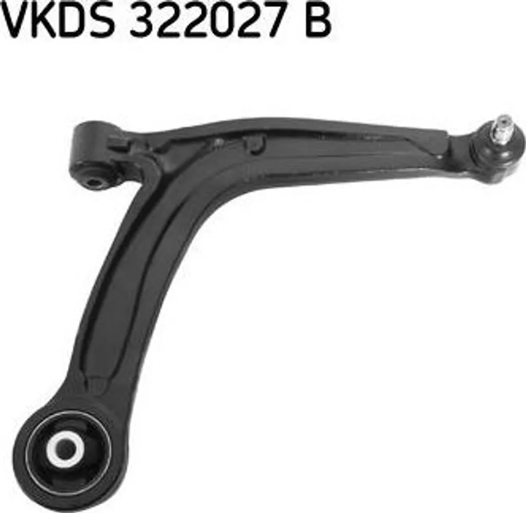 Triangle de suspension avant SKF compatible Fiat 500C et Ford Ka (1 pièce)