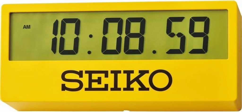 Horloge Seiko QHL073Y - Ne Manquez Plus Aucun Départ avec ce Réveil