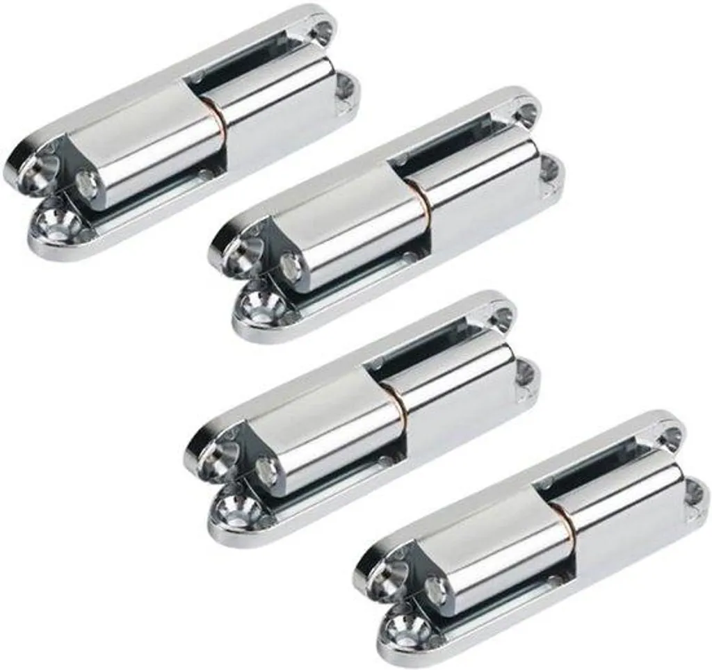 Allesto Plus : Charnières de Rénovation en Acier pour Portes - Lot de 4