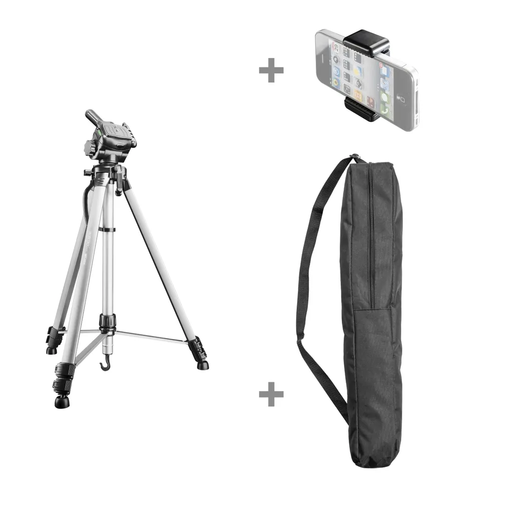 Walimex pro WT-3530 Basic Stativo 146cm Argento | Specifiche Foto Video