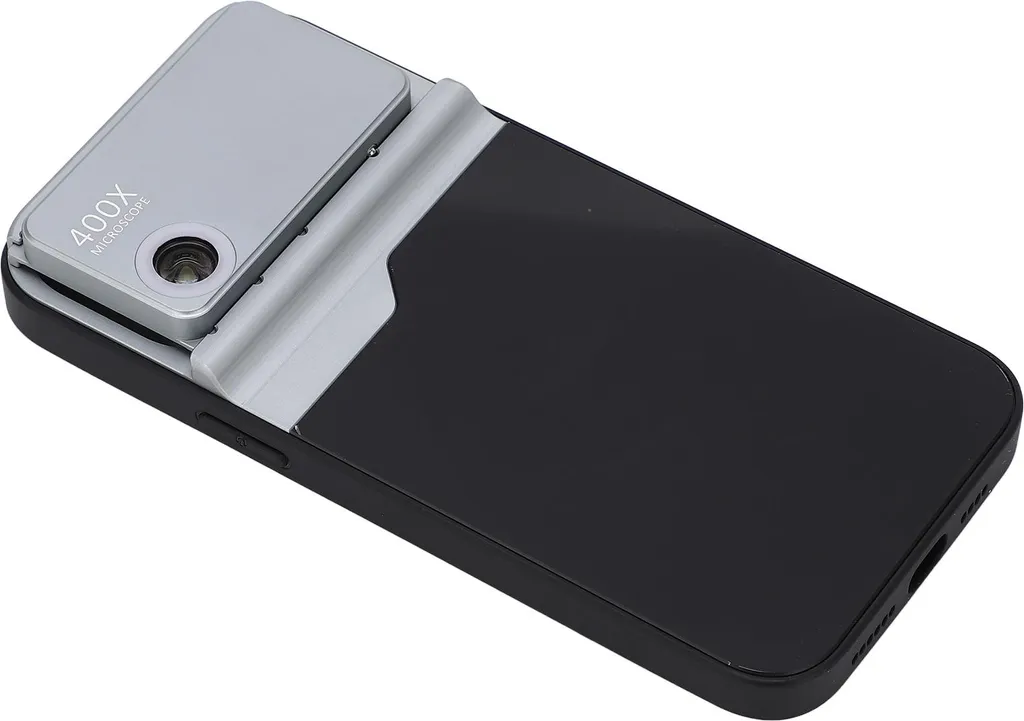 Objectif Microscope de Poche HD 400x Adaptable sur Smartphone Apple - 5