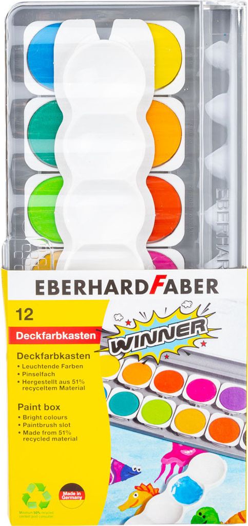 Eberhard Faber 578312, Schwarz, Blau, Braun, Grün, Orange, Produktbild 