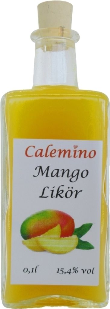 Exotischer Fruchtlikör Mango-Likör 15,4% vol 100ml Produktbild 
