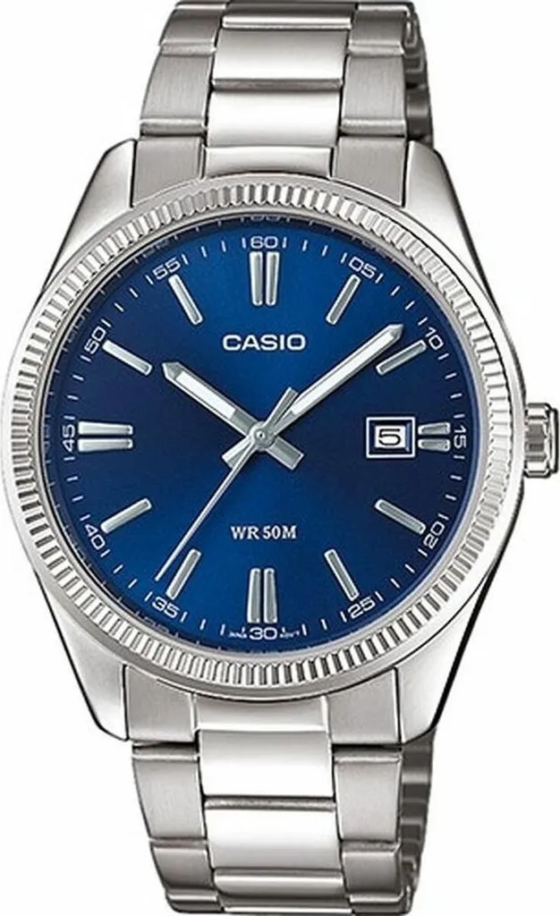 Casio MTP-1302PD-2AVEF Montre Homme en Acier Inoxydable Argenté