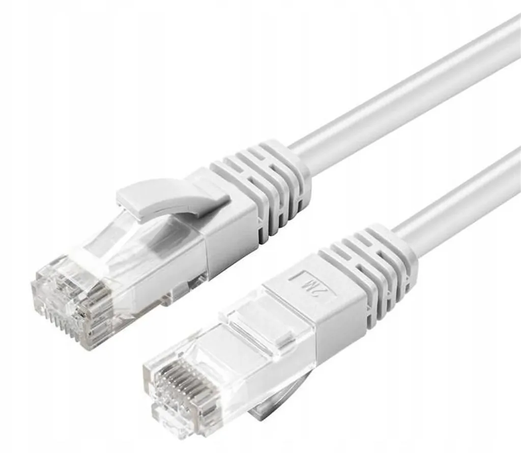 Câble réseau RJ45 30m blanc pour télétravail et connexion internet stable CAT 6