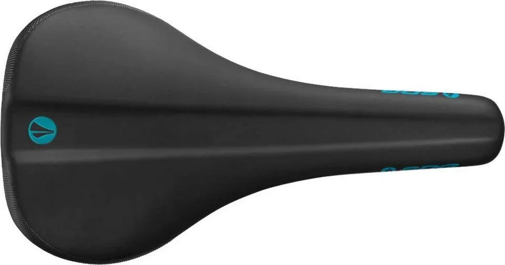 Selle SDG Bel-Air 3.0 noire et turquoise 140 mm pour VTT de trail
