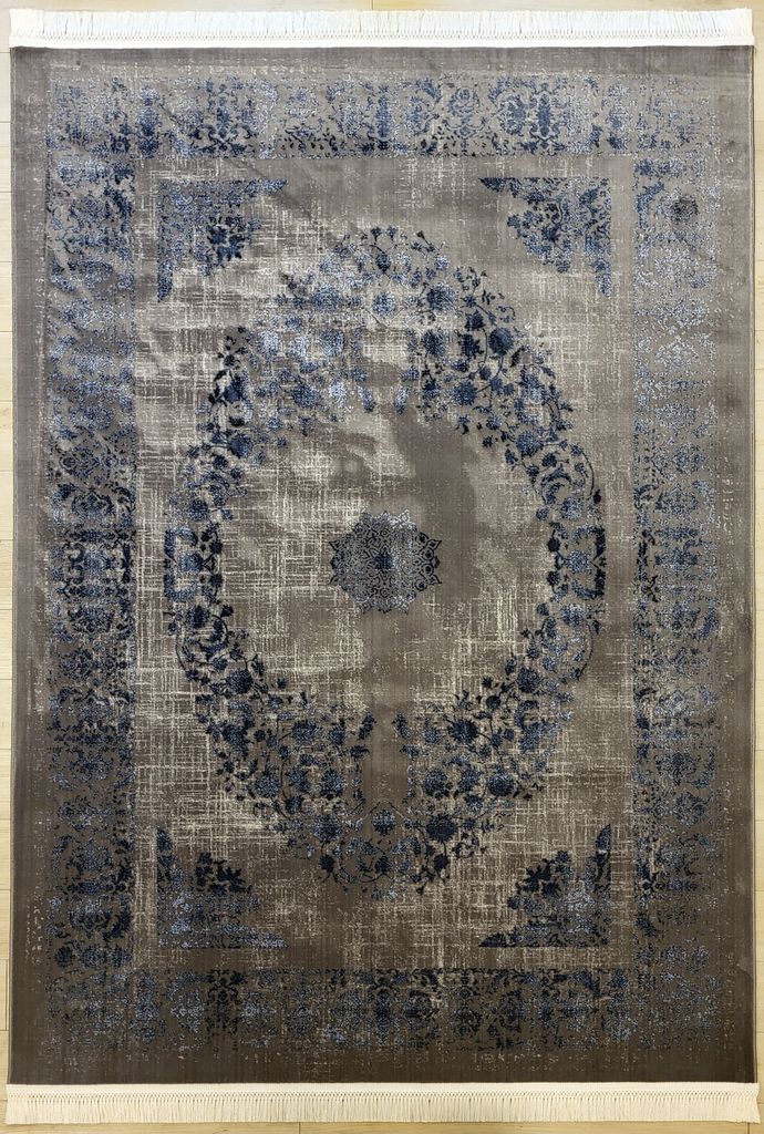 Teppich DESIGN IRAN 70058 490000 PKT | Farbe: Blau; Größe: Produktbild 