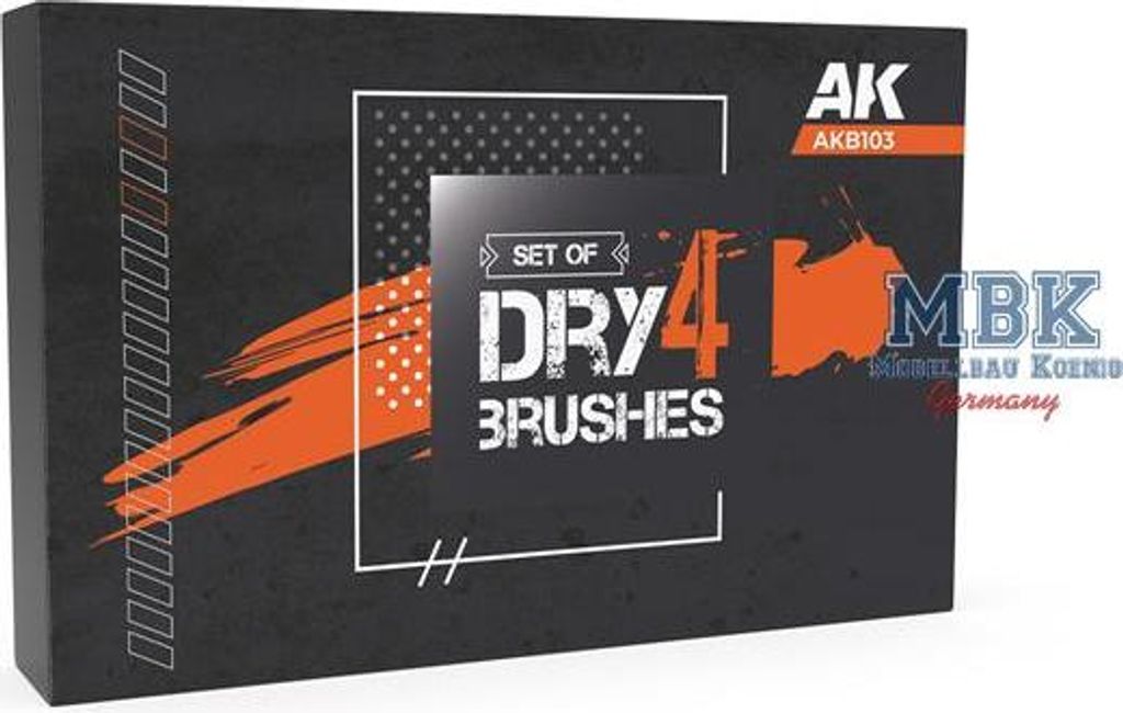 AK Interactive S.L. AK-B103 Set of Dry Brushes