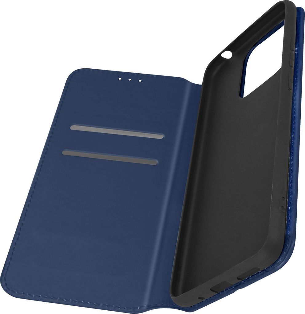 Avizar, Kunstleder Cover Classic Edition für Xiaomi Redmi 10C, Dunkelblau