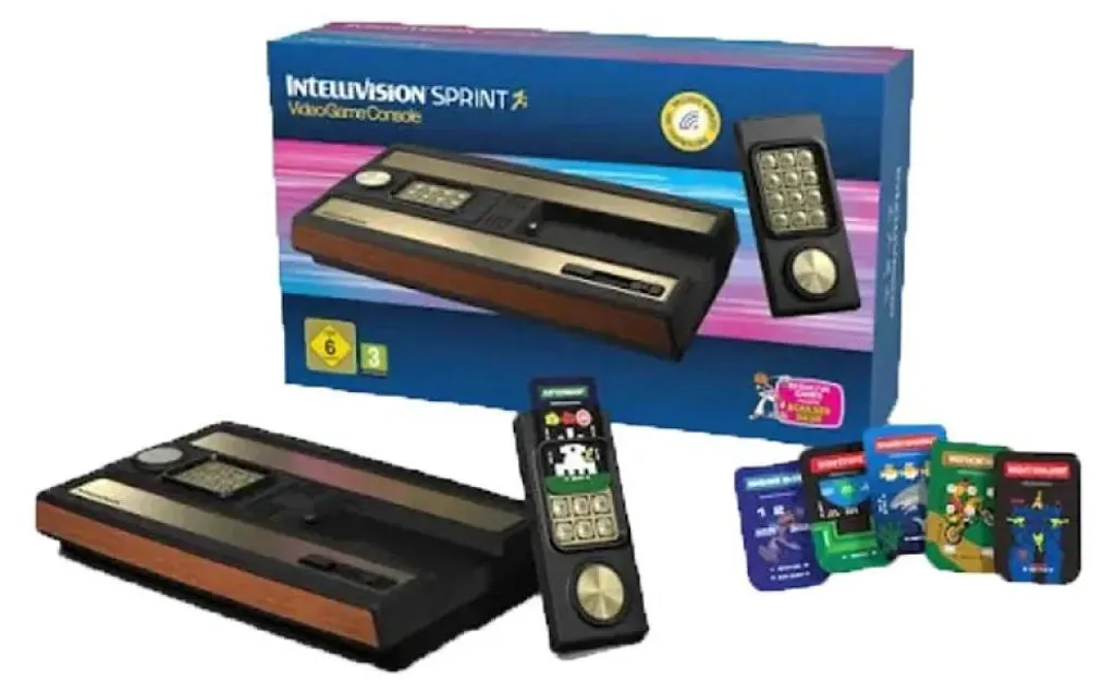 Console Intellivision Sprint Mattel d'époque pour les collectionneurs