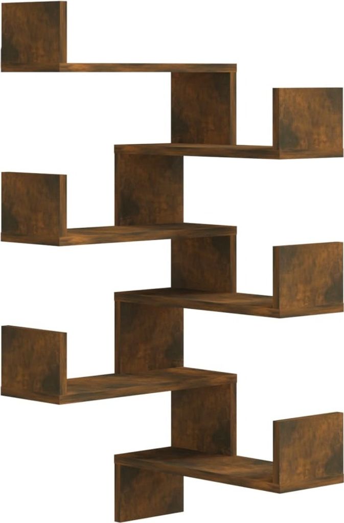 vidaXL vidaXL - Étagère d'angle - 2 - st - 40x40x50 - cm - Image du produit 