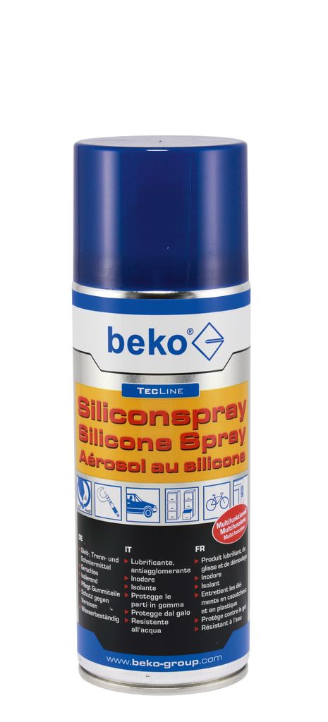 BEKO Siliconspray 2984400 !!! 400ml Dose TecLine Produktbild 