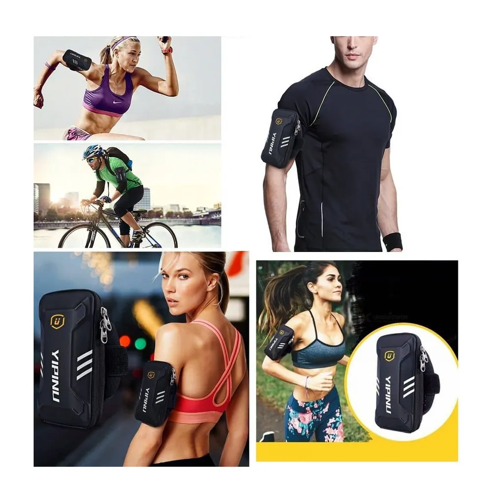 DFV mobile - per Meizu Mblue 10S (2022) Cover impermeabile riflettente Custodia da braccio Sport Corsa Ciclismo, F2-N-FB-YIPI-627 - 8