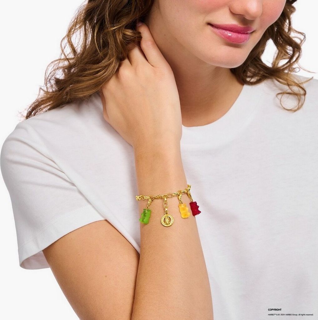 Thomas Sabo Charm-Anhänger Grünes Dreieck - Y0023-140-6 main image 1