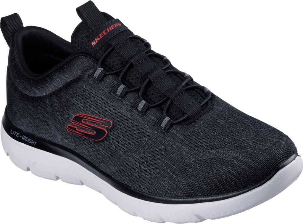 Skechers Summits - Louvin Sportschuhe Damen Laufschuhe Schwarz Freizeit, Schuhgröße:44 EU