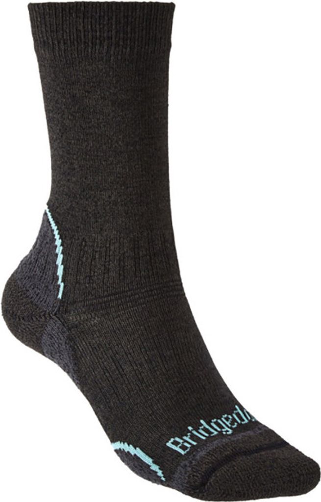Bridgedale Hike LightWeight T2 Coolmax (Polyesterfasern) Performance Stiefel Women's Barva: graphite/mint / Velikost: M