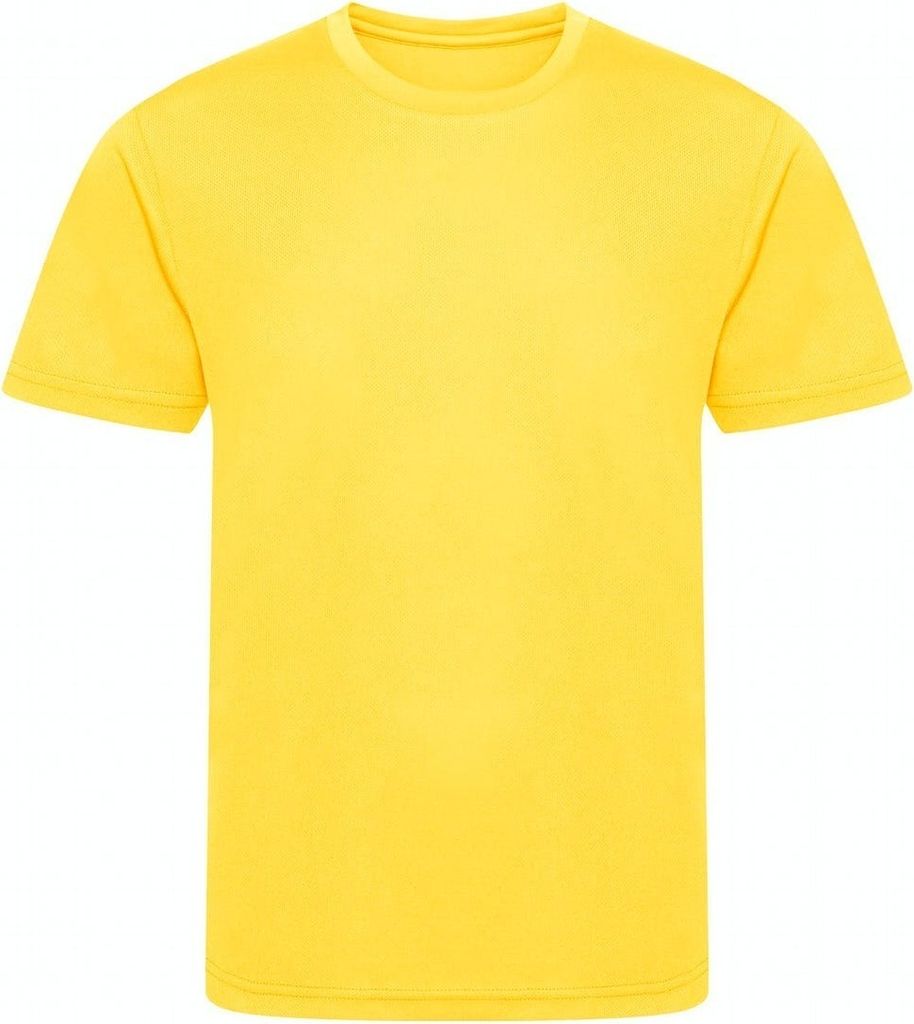 AWDis Cool - T-Shirt, recyceltes Material für Kinder RW8291 (128) (Sonnengelb)