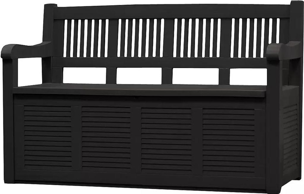 Gartenbank JELENIA Kunststoff Salzburg, 130 x 60 x 85 cm, Produktbild 