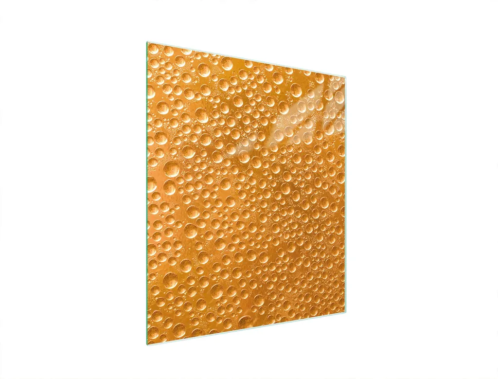 Tagliere Decorativo Vetro 45x52 Gocce d'Acqua - Eleganza in Cucina