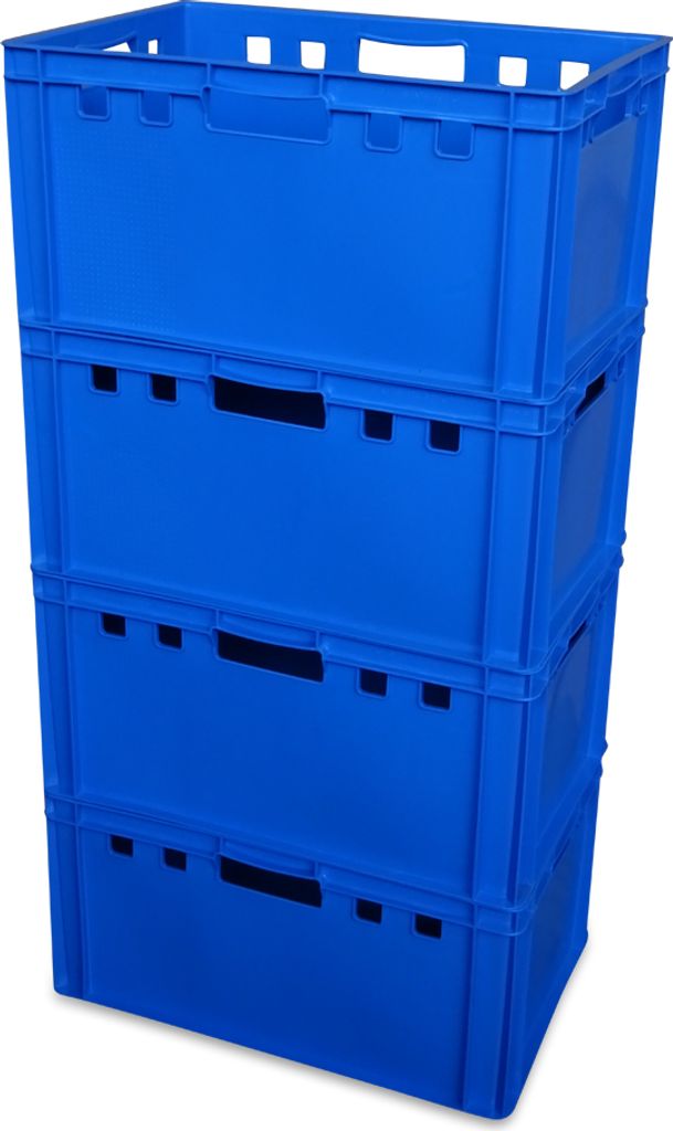 4 x Eurofleischerkiste Vorratsbox E3 Kiste Behälter Produktbild 