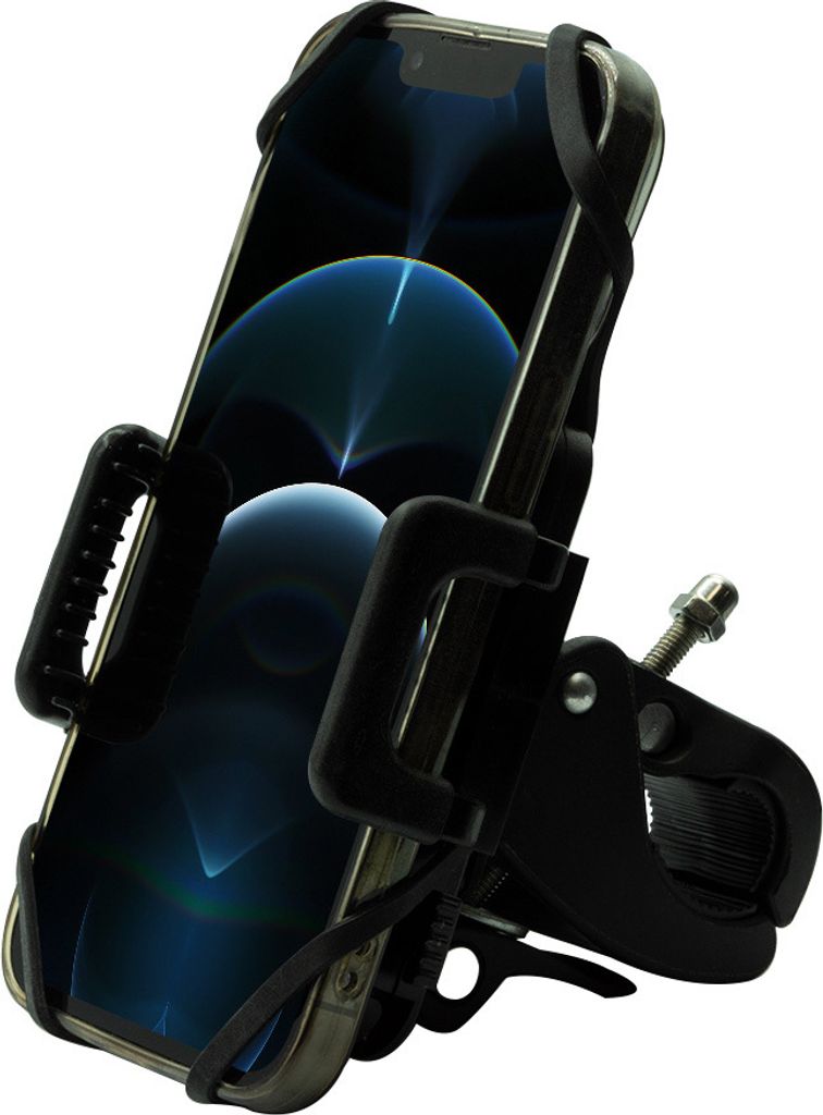 MMOBIEL Universelle Handyhalterung kompatibel Smartphones Fahrrad Motorrad Lenker Griff