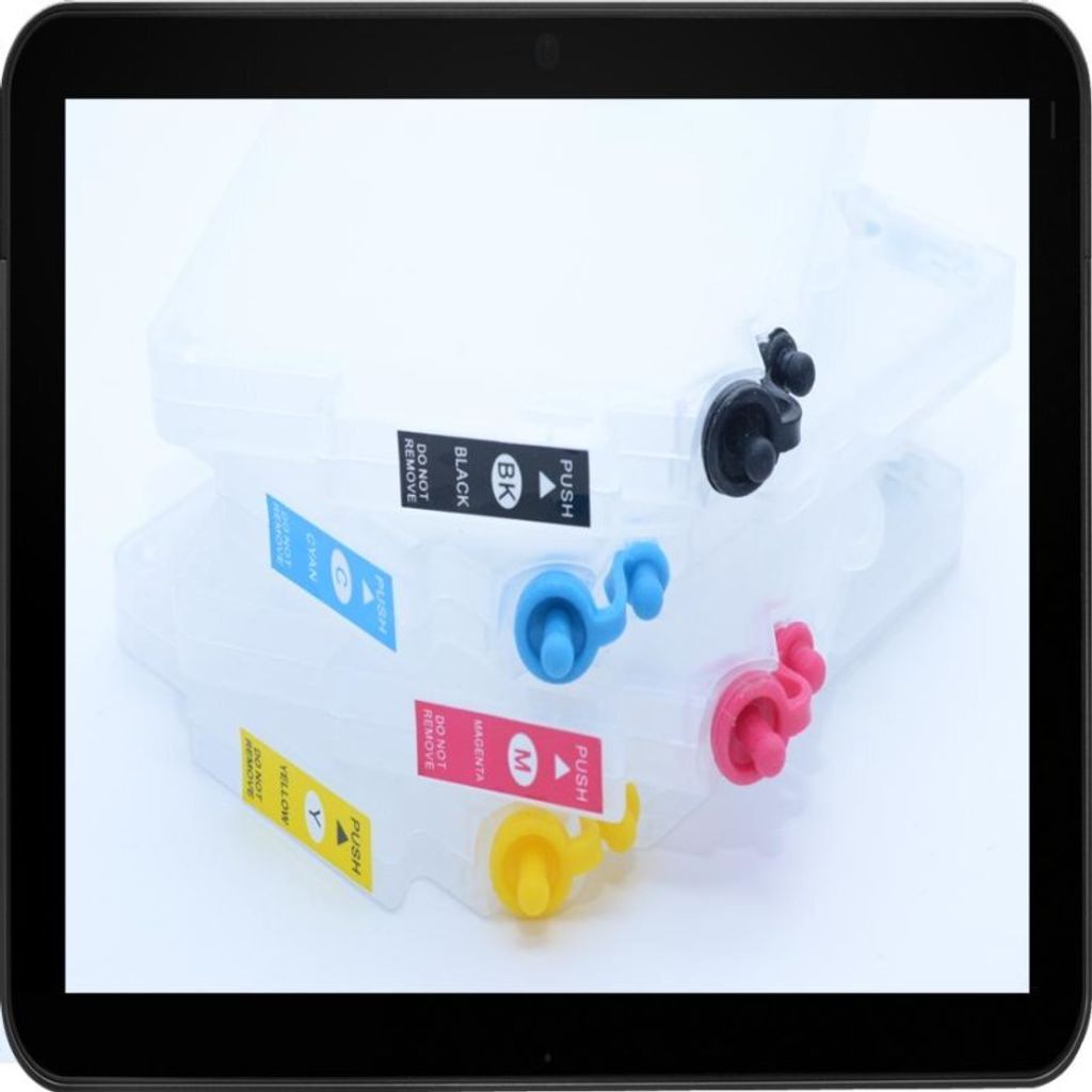 IRP855 - GC41 - cmyk - Easyrefillpatronen mit Autoresettchips als Ersatz für GC41er für Geldrucker