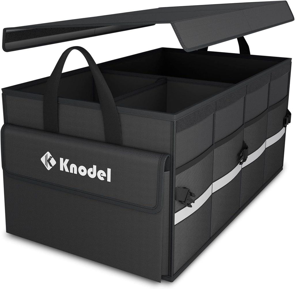 Knodel Car Stiefelorganizer - Faltbarer Deckungs -Hochleistungsklappdeckel
