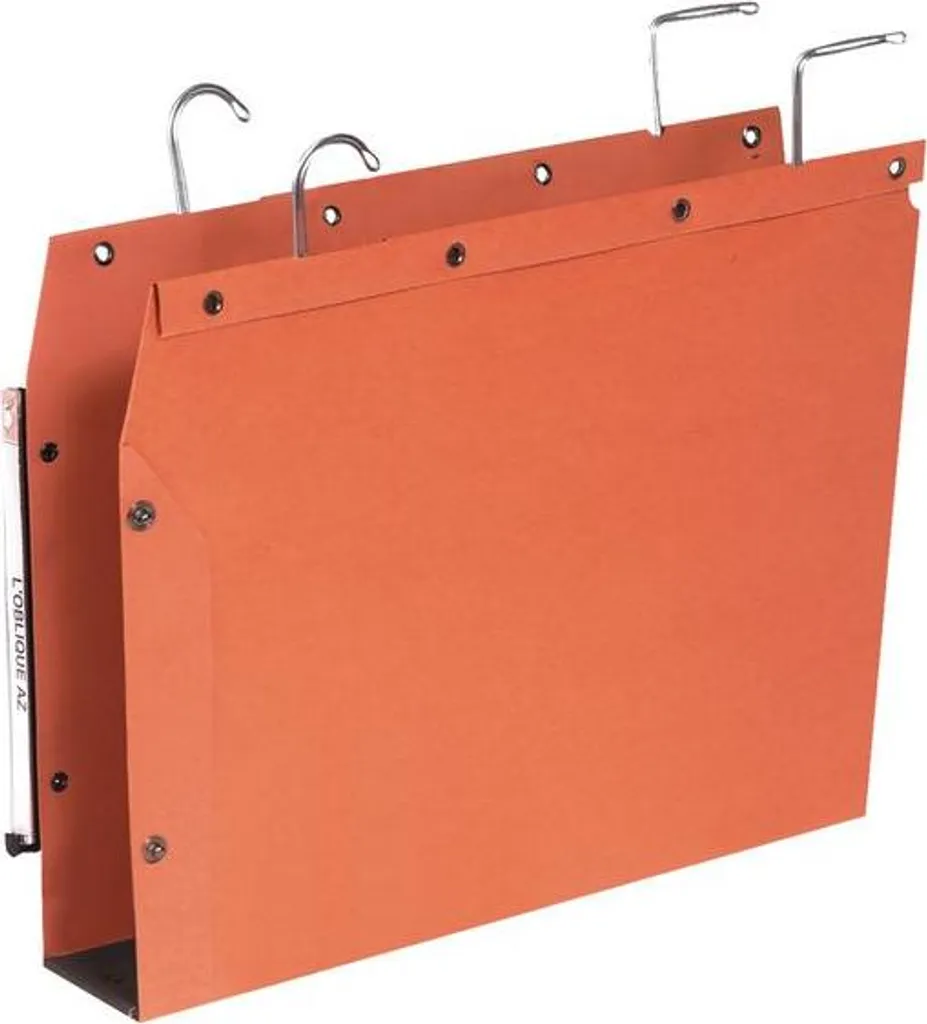 Dossiers Suspendus Fond Large 50 mm Elba TUB Orange Format Folio x25