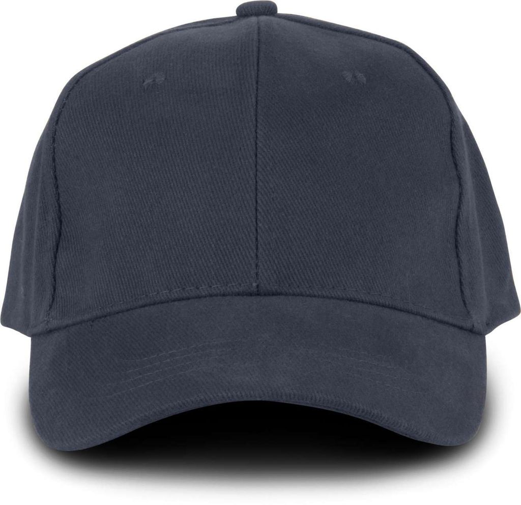 K-Up Herren Kappe Panel Cap Sandwich Cap Basecap Baseballkappe Mütze, Größe:U, Farbe:Navy Blau
