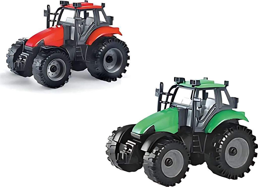 Traktor rot und grün Sortiert (Die Cast)