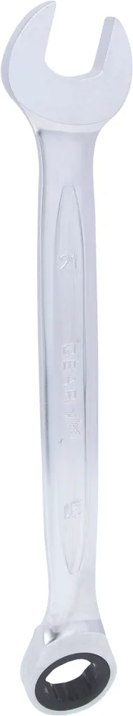 Clé mixte à cliquet 21mm pour accès difficiles KS TOOLS GEARplus pro